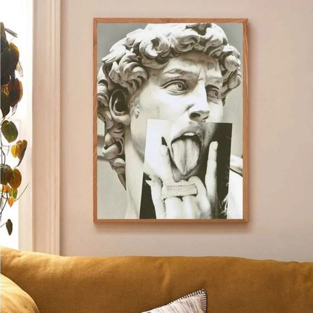 SHEIN Sculpture wall Painting